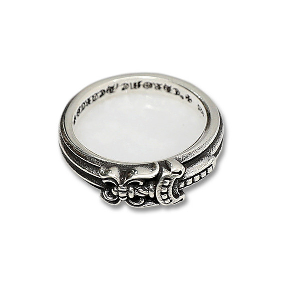 silver 925 (100%) chrome DAGGER rings